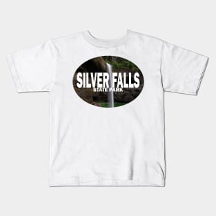 Silver Falls State Park Kids T-Shirt